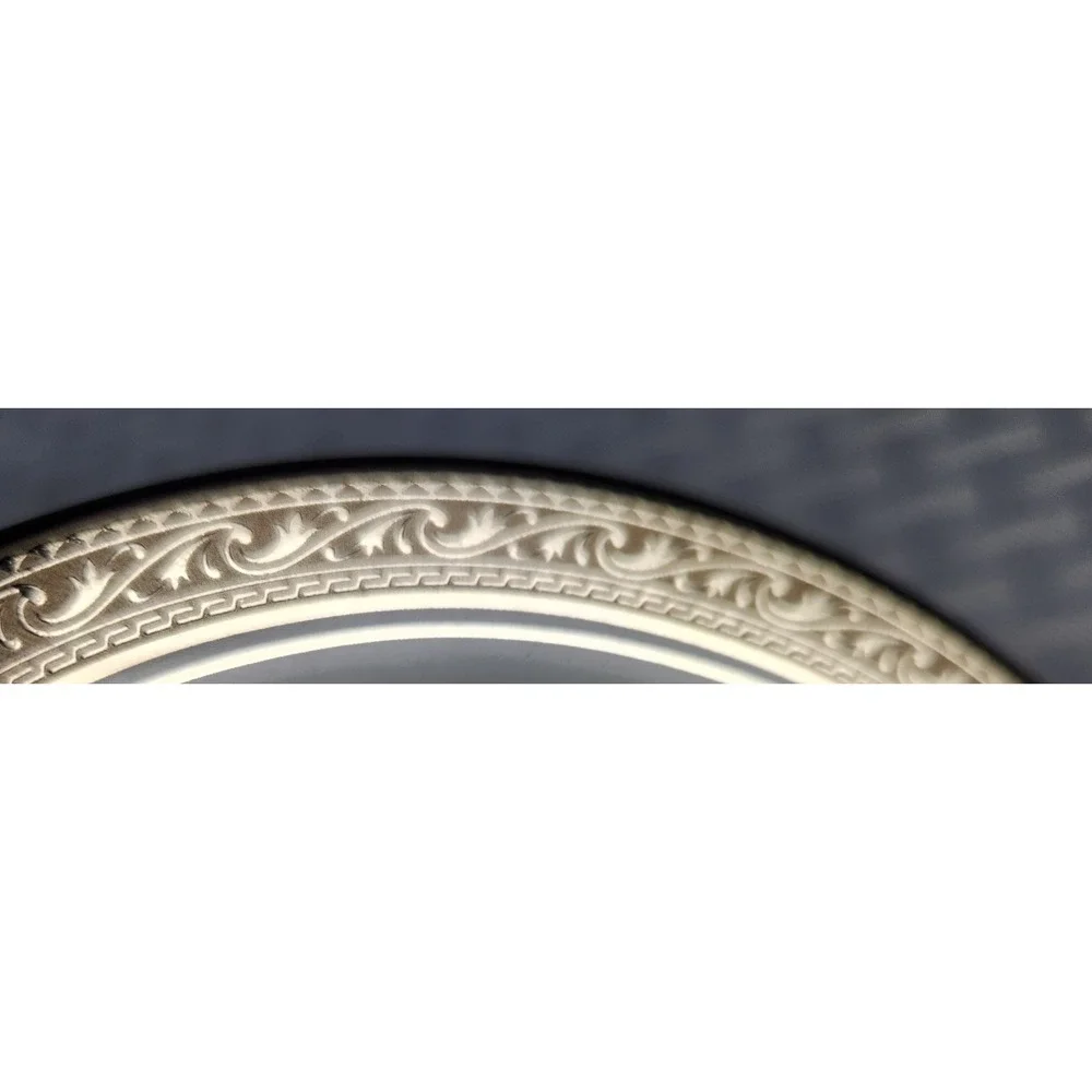 Noritake Crestwood Platinum Legendary Elegant Oval Vegetable Bowl New!